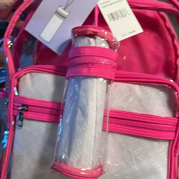 Madden Girl Clearance Price is Firm! NWT Pink Pencil Holder Pocketed Backpack - Picture 8 of 10